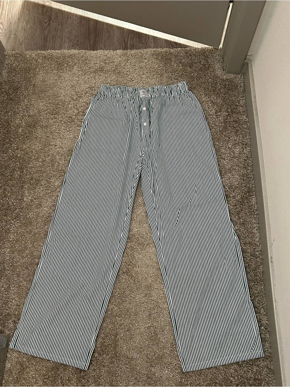 Parke NWOT Striped Cotton Pant